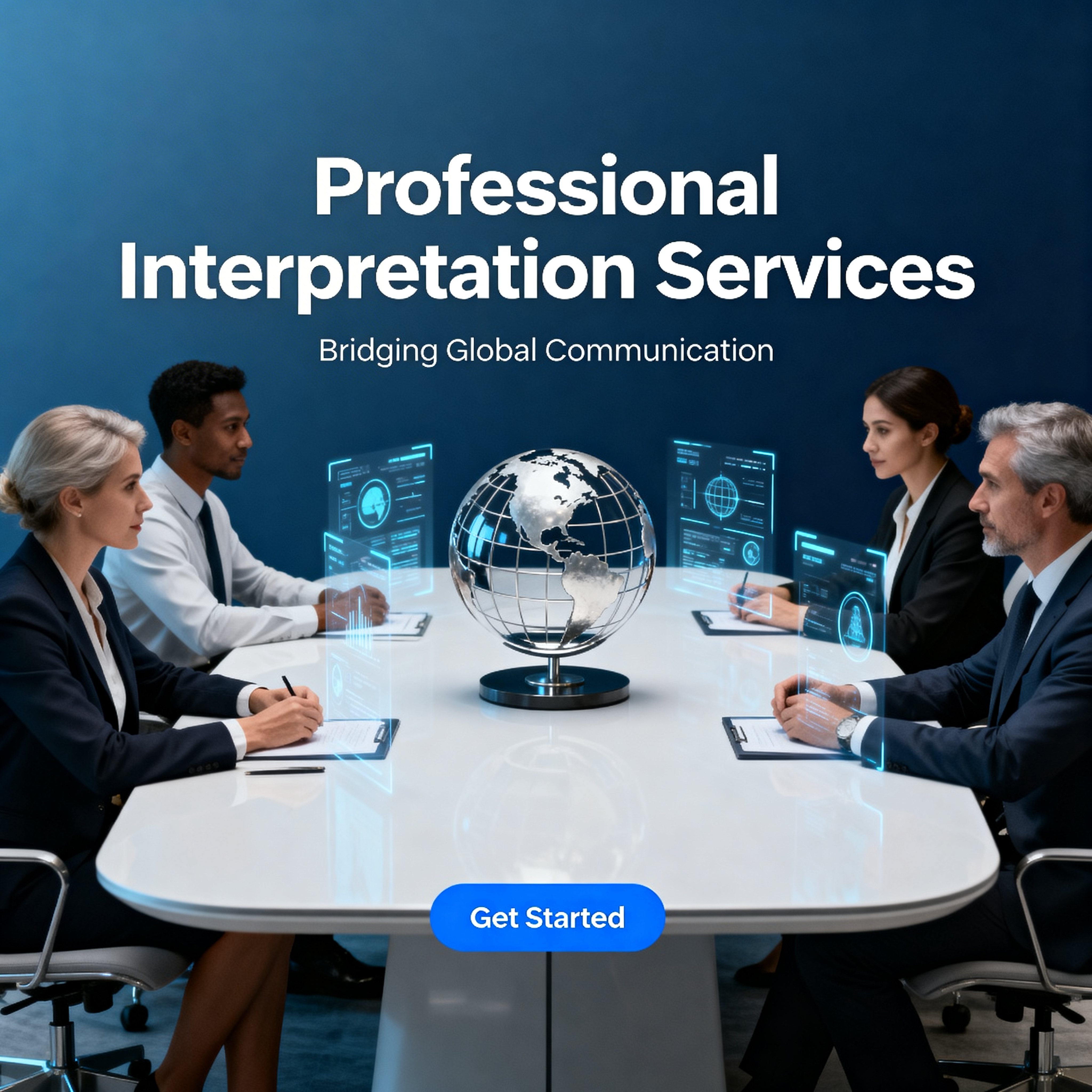 Equipo multidisciplinario en reunión estratégica